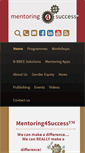 Mobile Screenshot of mentoring4success.co.za